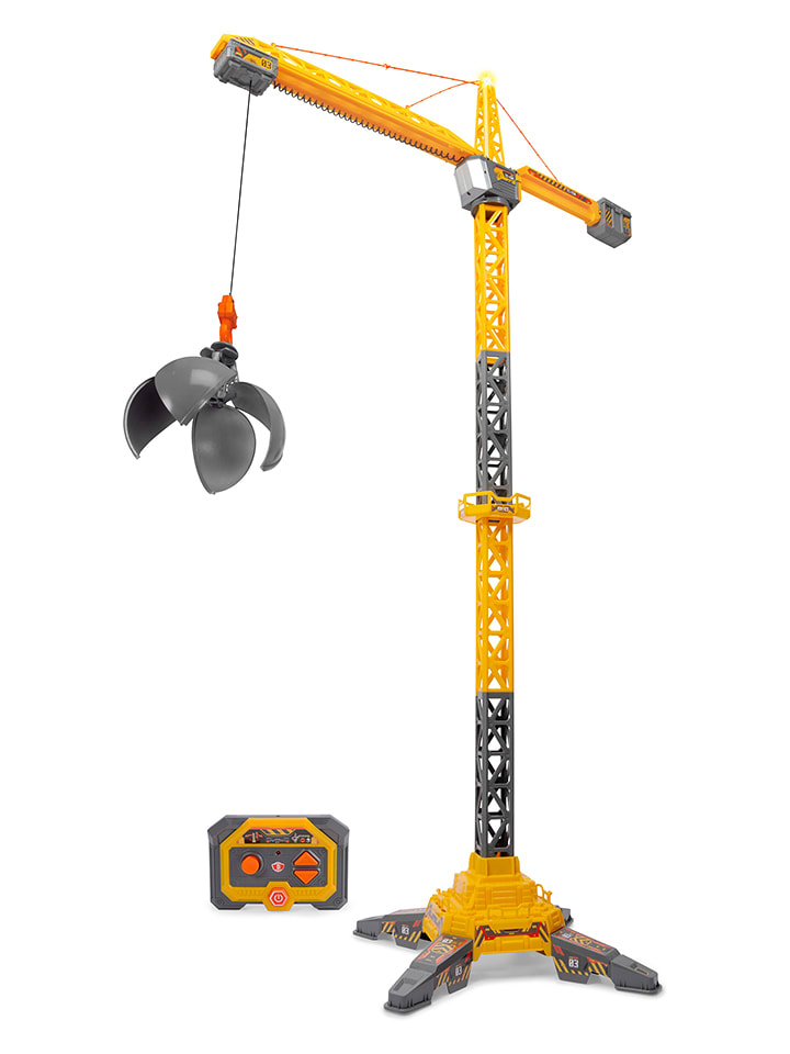 Dickie Zdalnie sterowany żuraw budowlany w kolorze żółtym - 3+ rozmiar: onesize