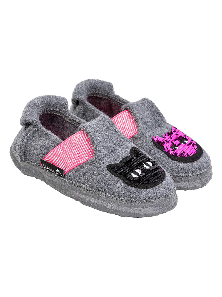 Nanga shoes Kapcie w kolorze szarym rozmiar: 24