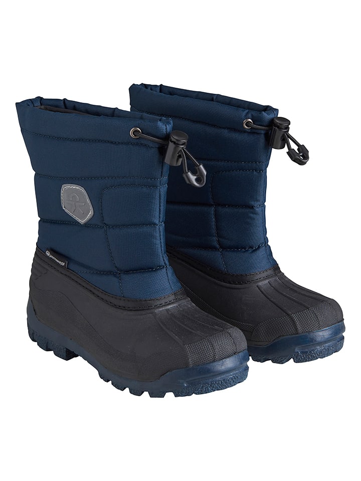 Color Kids Kozaki zimowe w kolorze granatowym rozmiar: 33