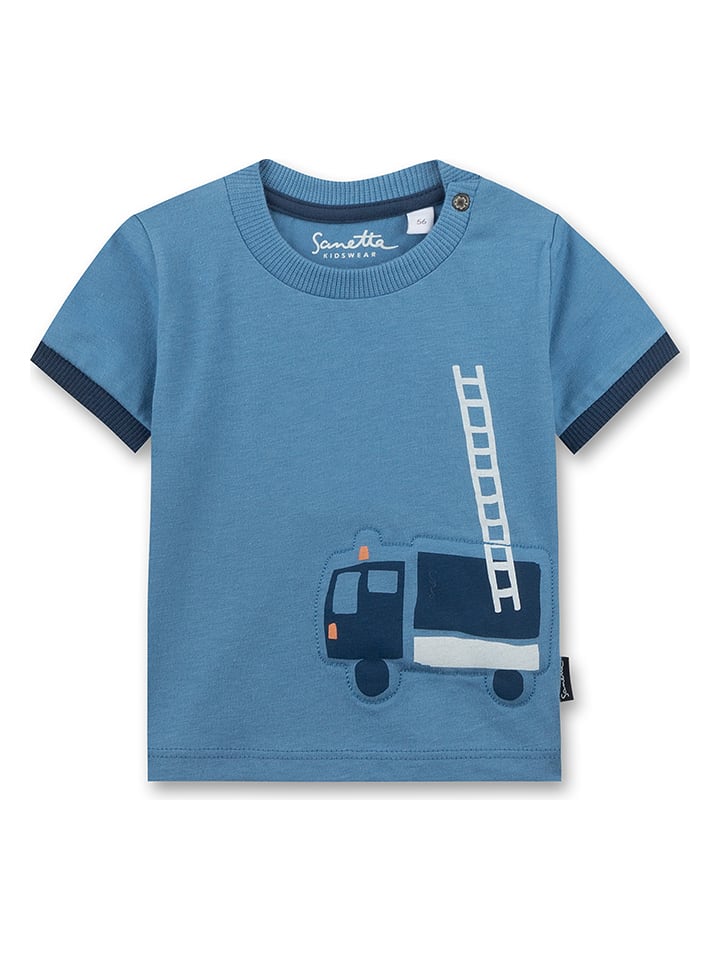 Sanetta Kidswear Koszulka w kolorze niebieskim rozmiar: 74
