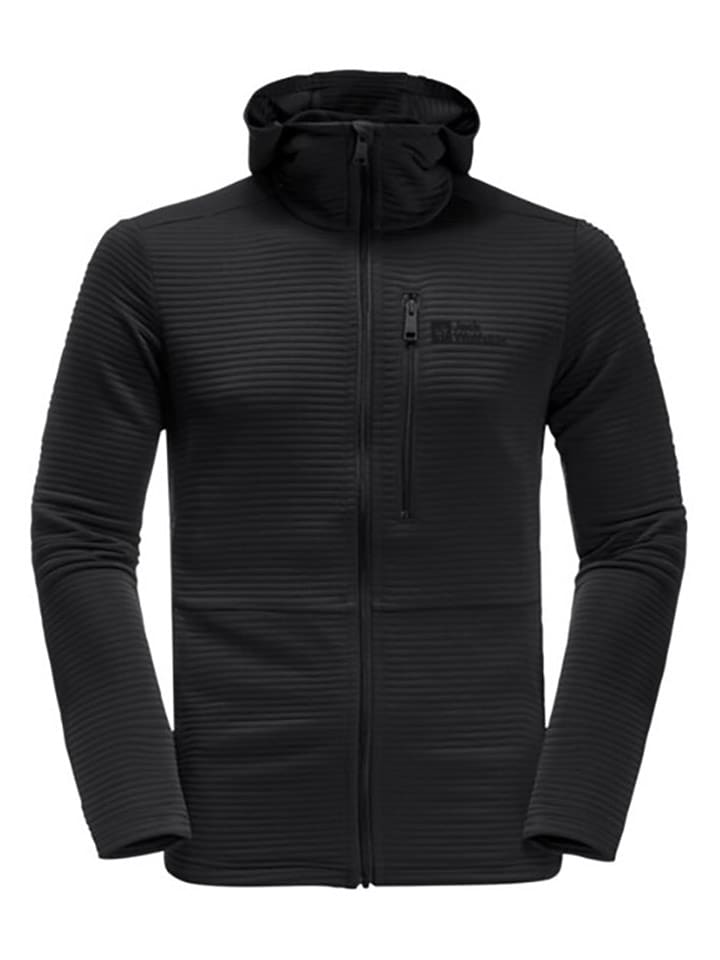 Jack Wolfskin Kurtka polarowa "Modesto" w kolorze czarnym rozmiar: S