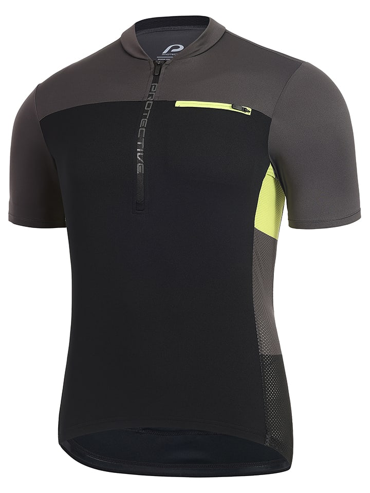 Protective Koszulka kolarska "Gravel Pit" w kolorze czarnym rozmiar: S