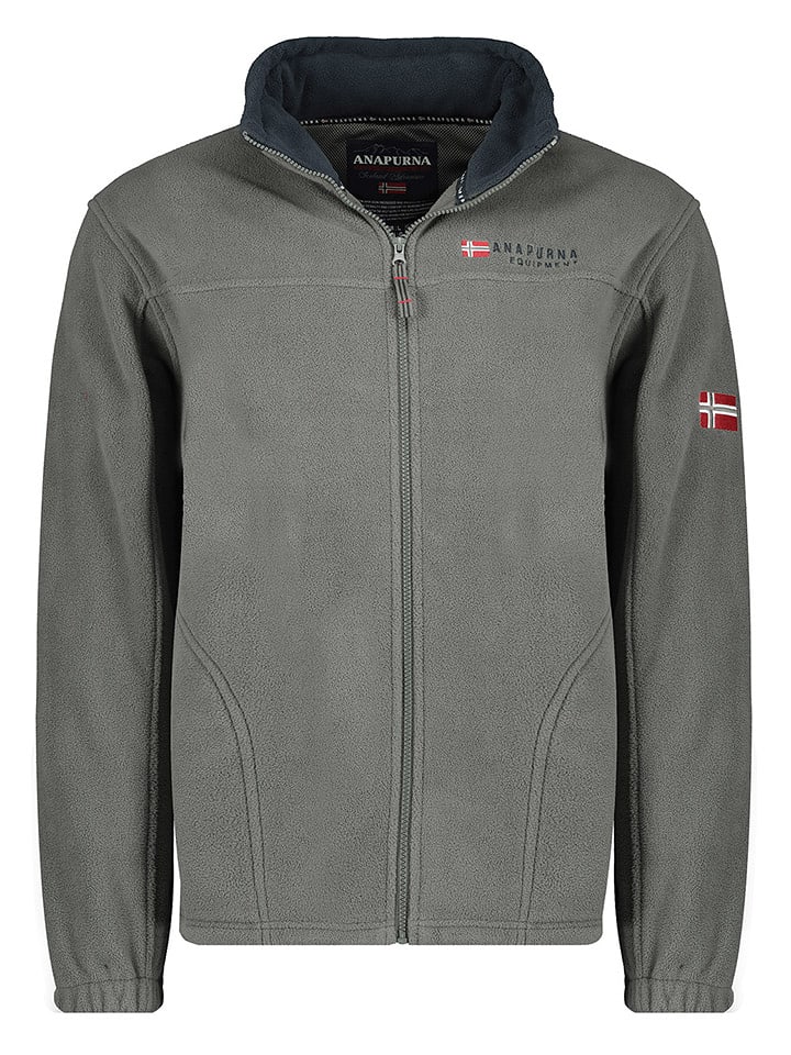 ANAPURNA Kurtka polarowa "Uranium" w kolorze szarym rozmiar: M