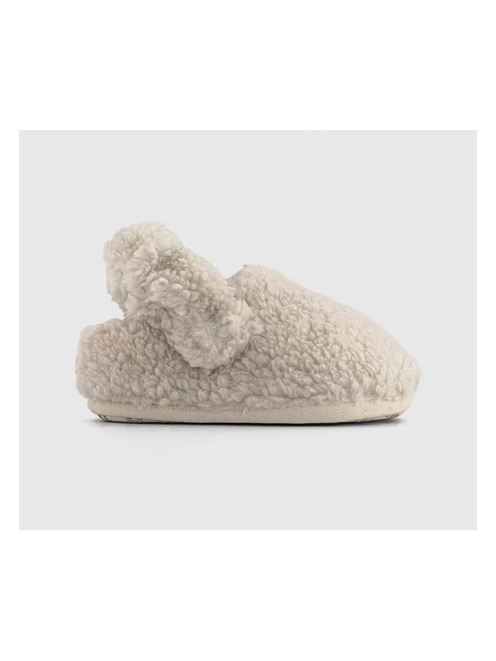 Crocs Kapcie "Classic Cozzzy" w kolorze beżowym rozmiar: 27/28