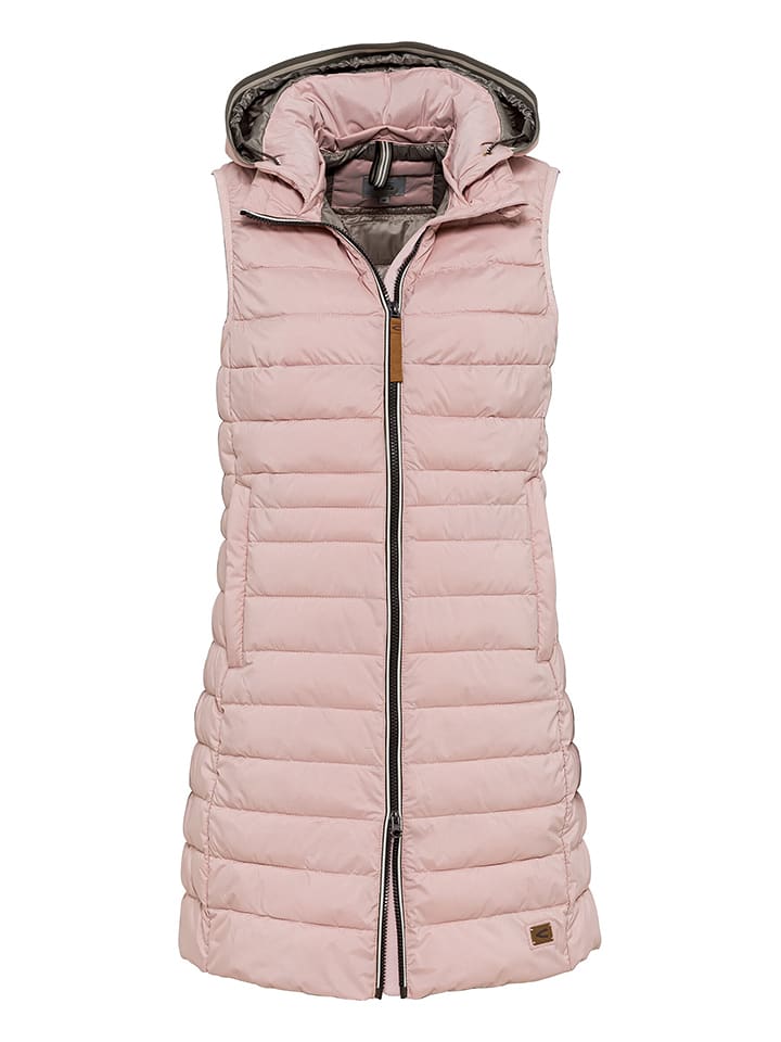 Camel Active Kamizelka pikowana w kolorze jasnoróżowym rozmiar: 40