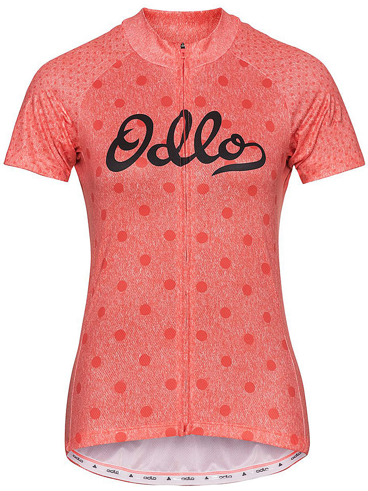 Koszulka kolarska "Essential" w kolorze koralowym