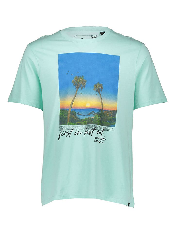 O'Neill Koszulka "Loren" w kolorze turkusowym rozmiar: S