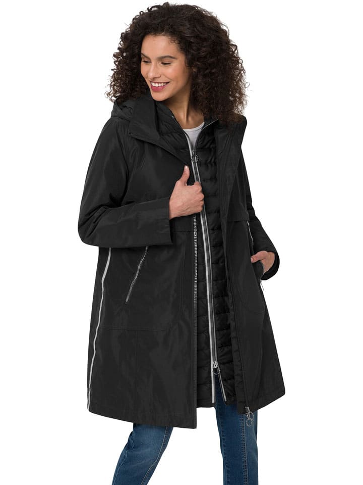 Heine Kurtka przejściowa 3in1 w kolorze czarnym rozmiar: 48