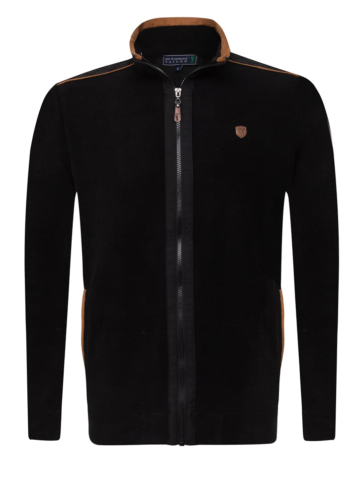 SIR RAYMOND TAILOR Kardigan "Specter" w kolorze czarnym rozmiar: 3XL