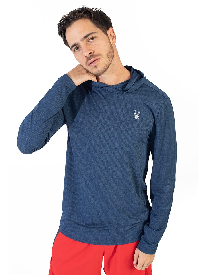 SPYDER Bluza sportowa w kolorze granatowym rozmiar: M