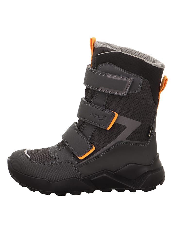 superfit Botki "Rocket" w kolorze antracytowym rozmiar: 38