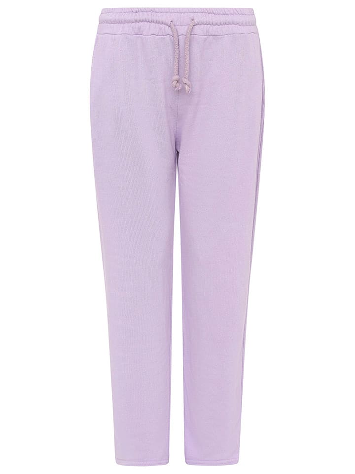 Zwillingsherz Spodnie dresowe "Colors" w kolorze fioletowym rozmiar: L/XL