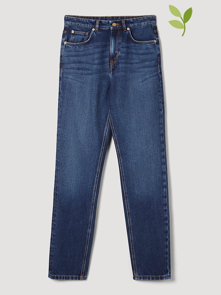 Hessnatur Dżinsy - Mom fit - w kolorze granatowym rozmiar: W29/L32