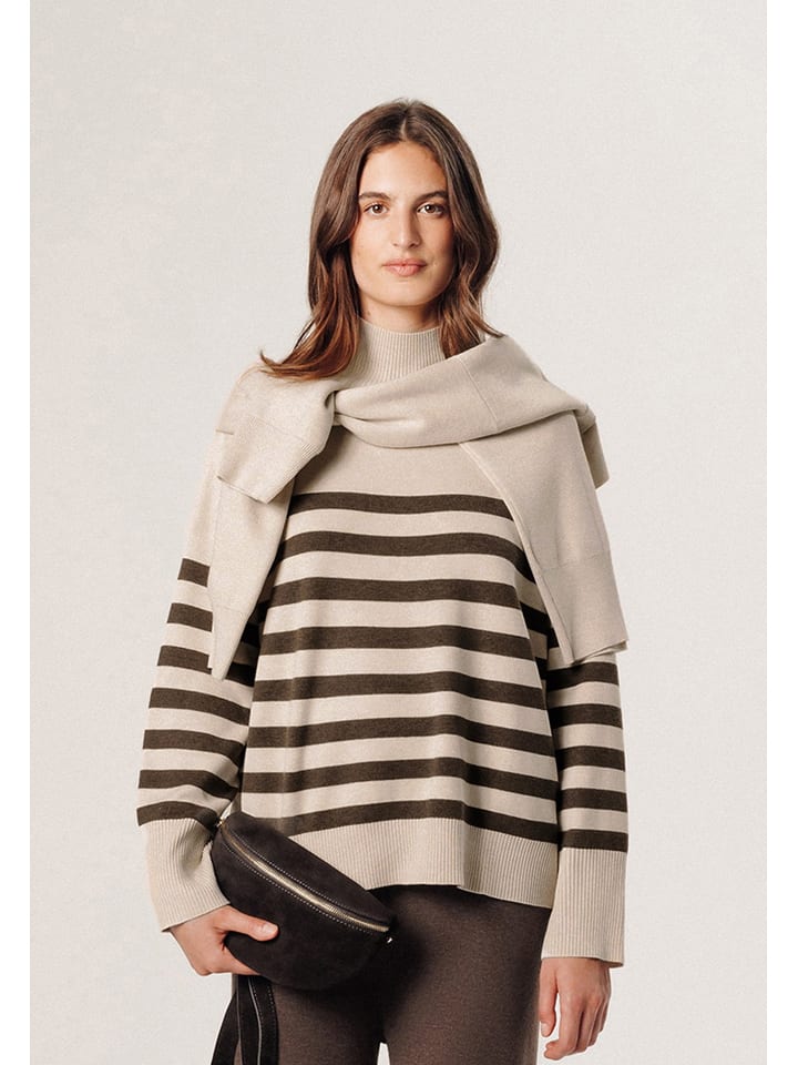 Rodier Sweter w kolorze beżowym rozmiar: XL