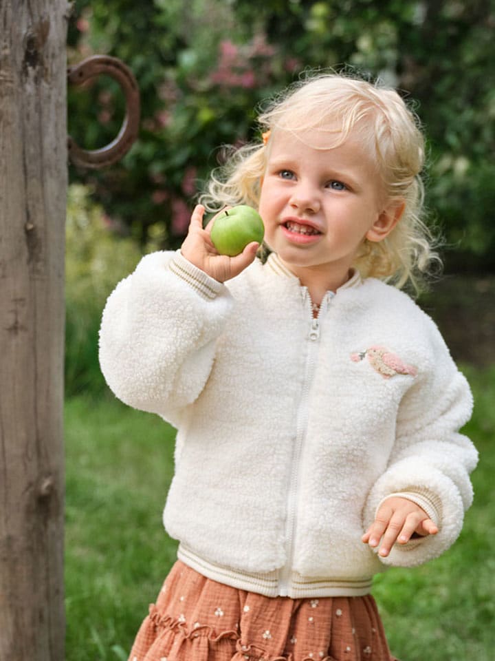 COOL CLUB Kurtka polarowa w kolorze kremowym rozmiar: 92