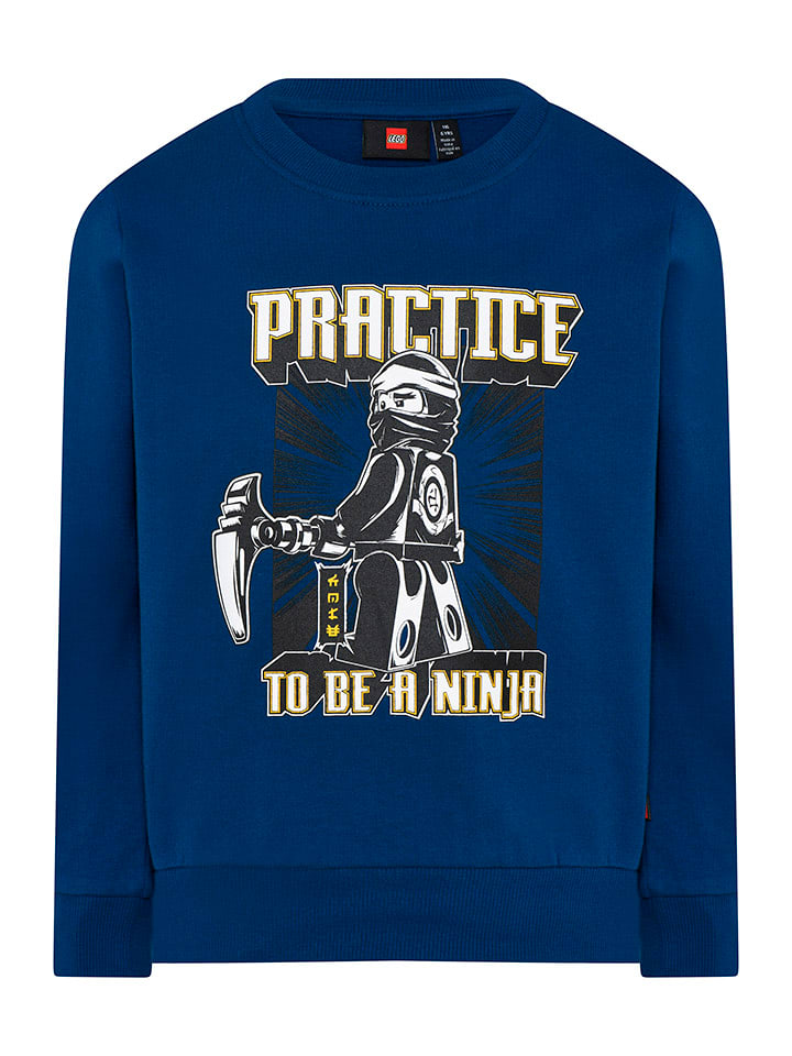 LEGO Bluza "LEGO Ninjago" w kolorze niebieskim rozmiar: 146