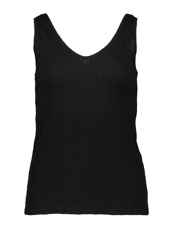 Kaffe Top w kolorze czarnym rozmiar: L