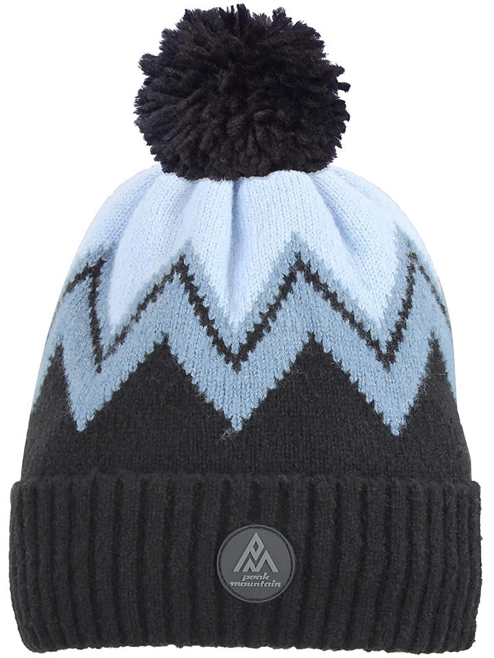 Peak Mountain Czapka "Mission" w kolorze błękitno-czarnym rozmiar: onesize