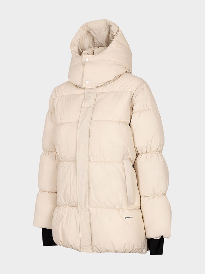 Outhorn Kurtka puchowa w kolorze kremowym rozmiar: XS