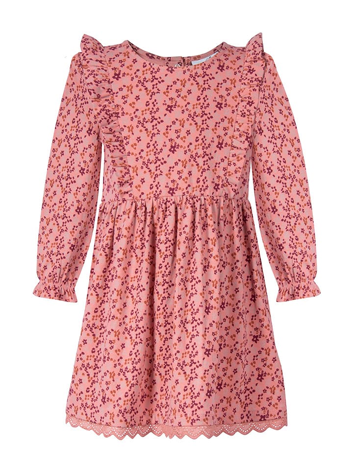 happy girls by Eisend Sukienka w kolorze szaroróżowym rozmiar: 134