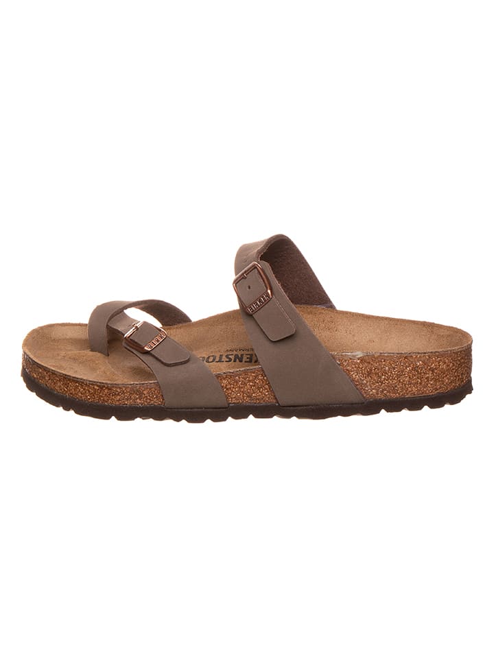Birkenstock Japonki "Mayari" w kolorze jasnobrązowym rozmiar: 41