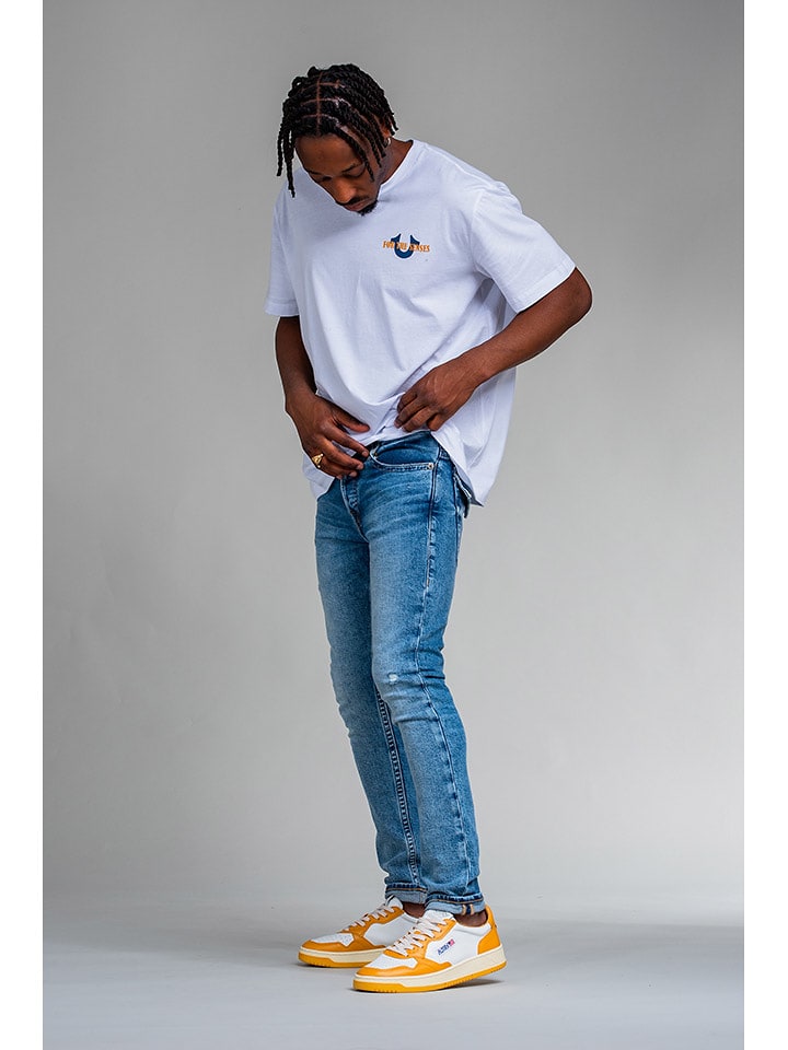 True Religion Dżinsy "Rocco" - Skinny fit - w kolorze niebieskim rozmiar: W38