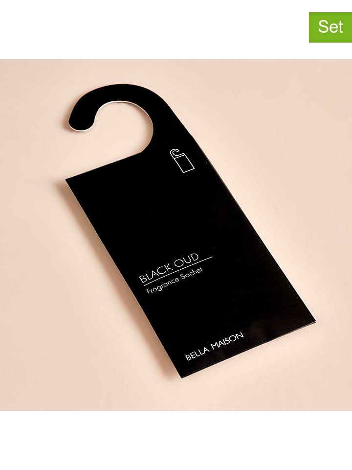 BELLA MAISON Saszetki zapachowe (2 szt.) "'Black Oud" w kolorze czarnym - 2x 25 g rozmiar: onesize