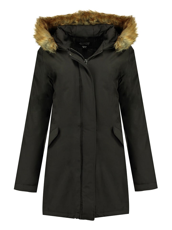 Canadian Peak Płaszcz zimowy "Dinastipeak" w kolorze ciemnoszarym rozmiar: XL