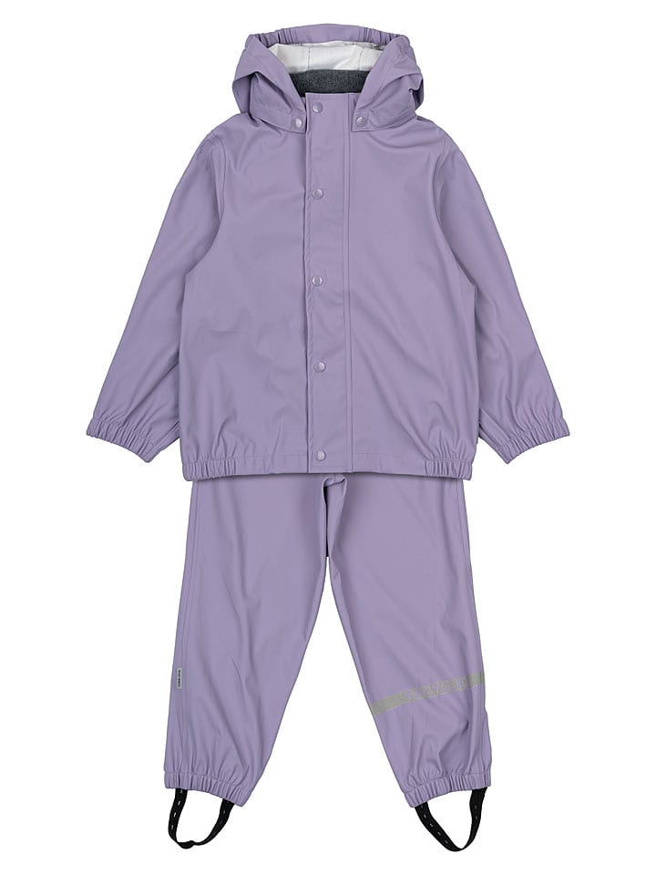 mikk-line 2-częściowy zestaw przeciwdeszczowy w kolorze fioletowym rozmiar: 116