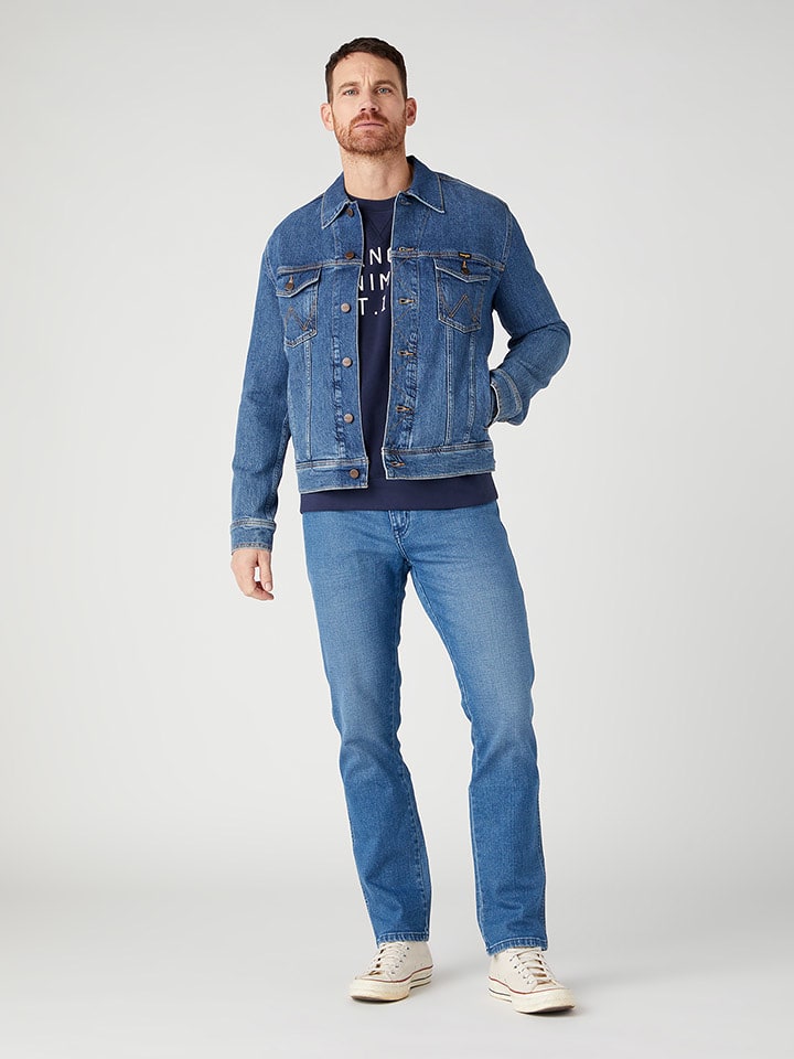 Wrangler Dżinsy "Easy Days" - Regular fit - w kolorze niebieskim rozmiar: W30/L30