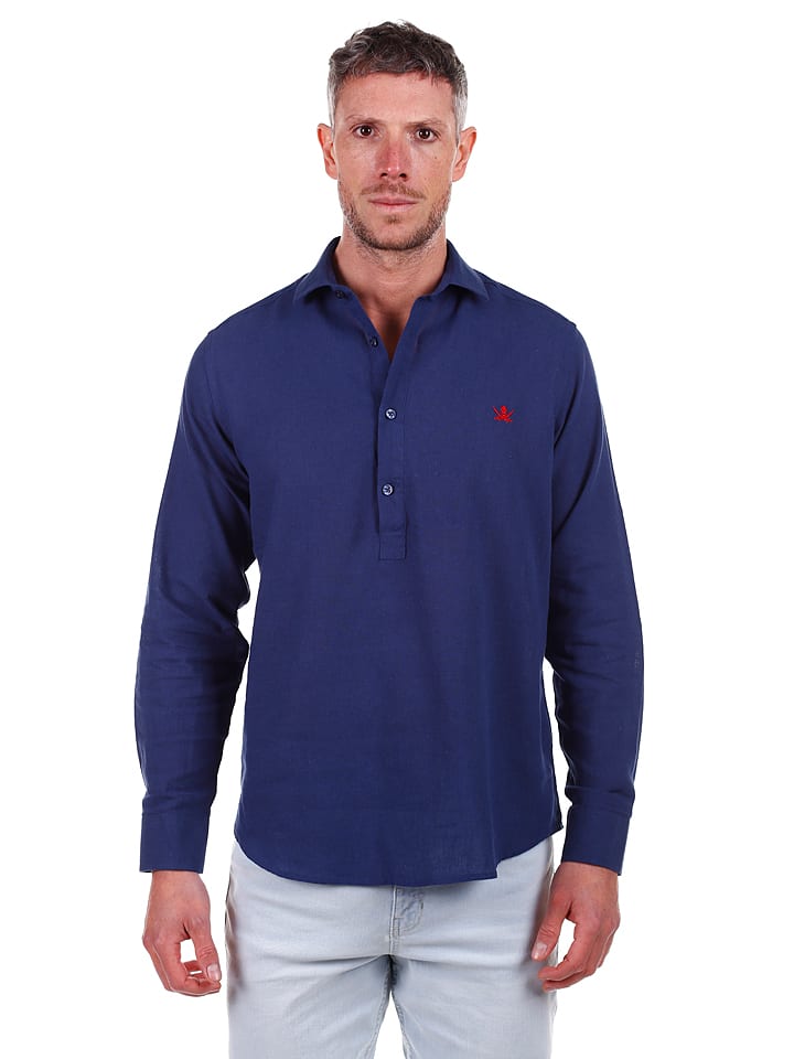 The Time of Bocha Koszula w kolorze granatowym rozmiar: XL