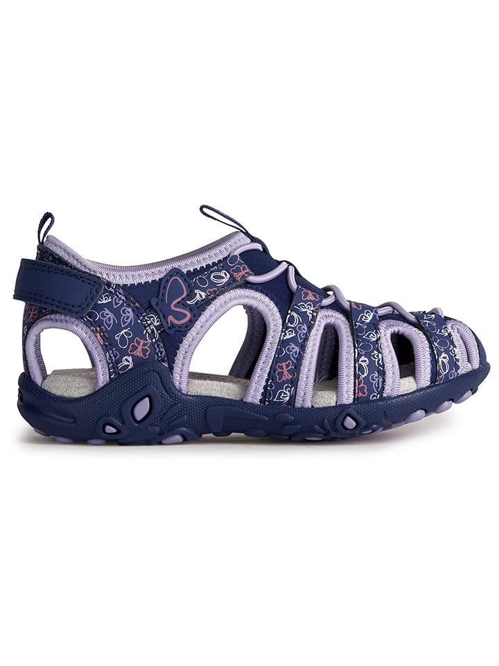 Geox Półsandały "Whinberry" w kolorze fioletowym rozmiar: 25