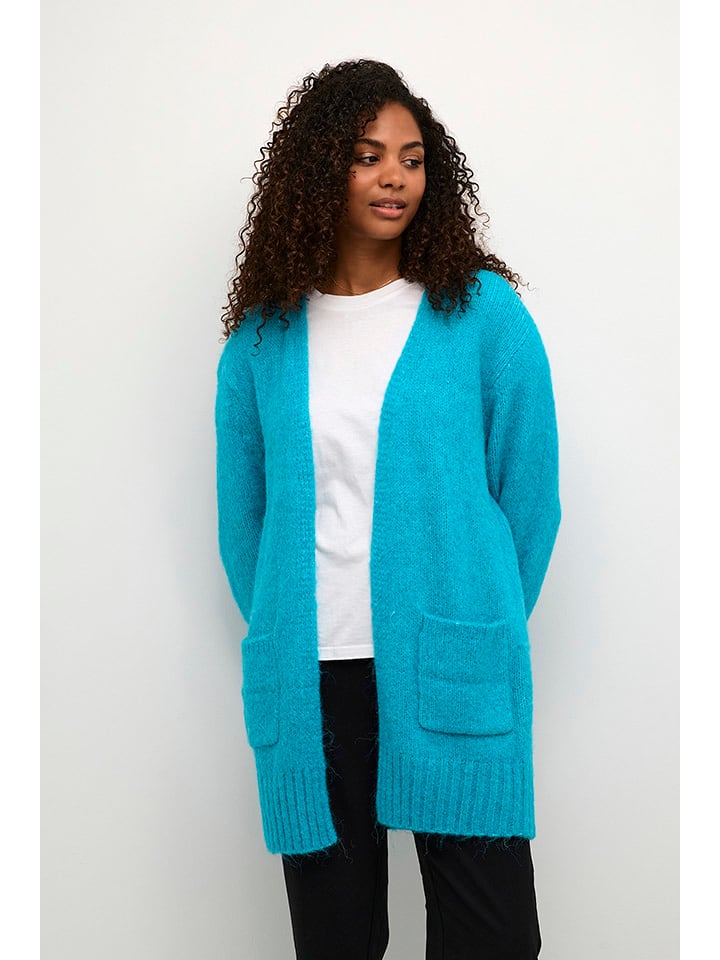 Kaffe Kardigan w kolorze niebieskim rozmiar: S