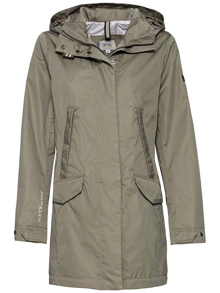 Camel Active Płaszcz przejściowy w kolorze khaki rozmiar: 36