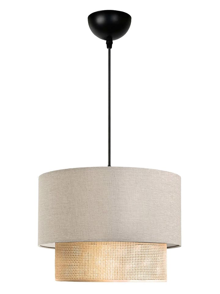 Opviq Lampa wisząca w kolorze kremowym - wys. 70 x Ø 30 cm rozmiar: onesize