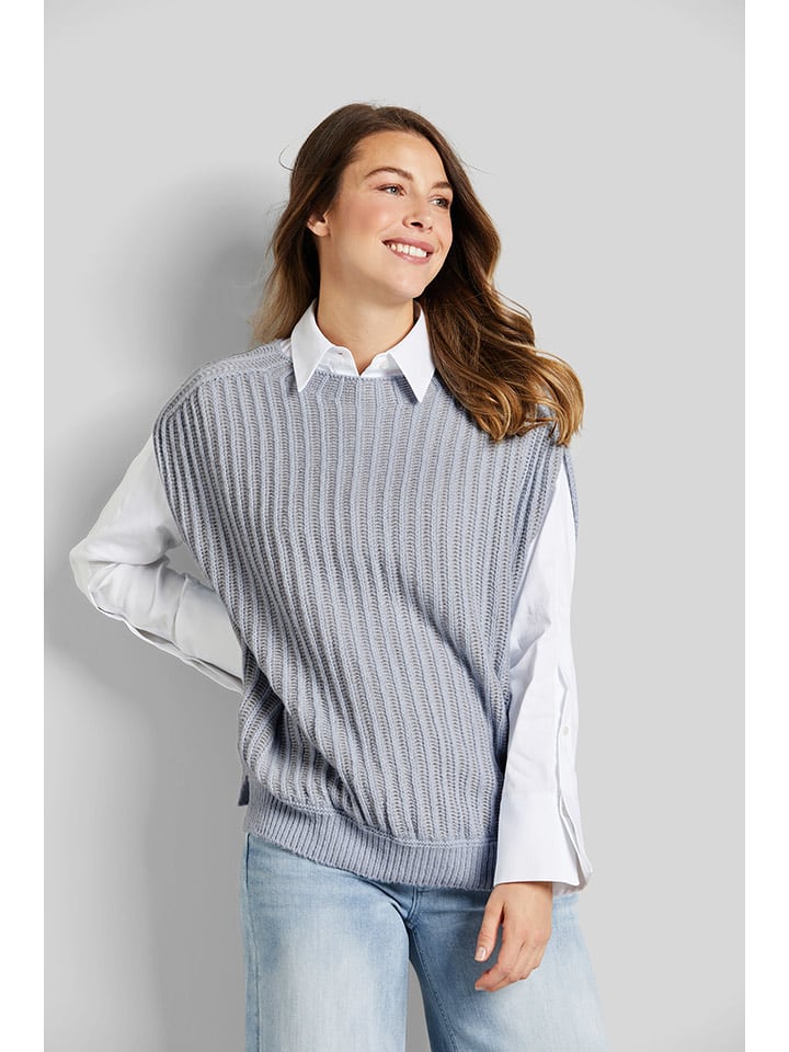 Bugatti Bezrękawnik w kolorze szarym rozmiar: XS