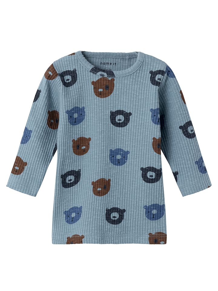 name it Koszulka "Sisson" w kolorze niebieskim rozmiar: 86