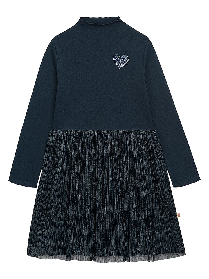 Danamade Sukienka "Hilla" w kolorze granatowym rozmiar: 122