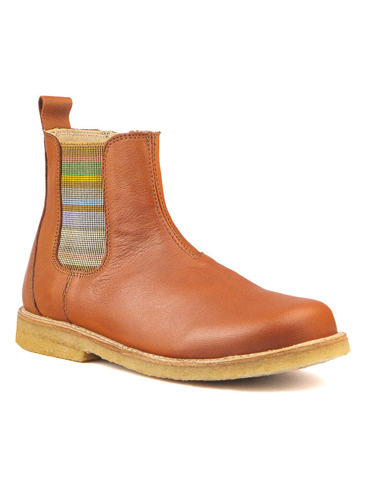 Rap Skórzane sztyblety w kolorze jasnobrązowym rozmiar: 34