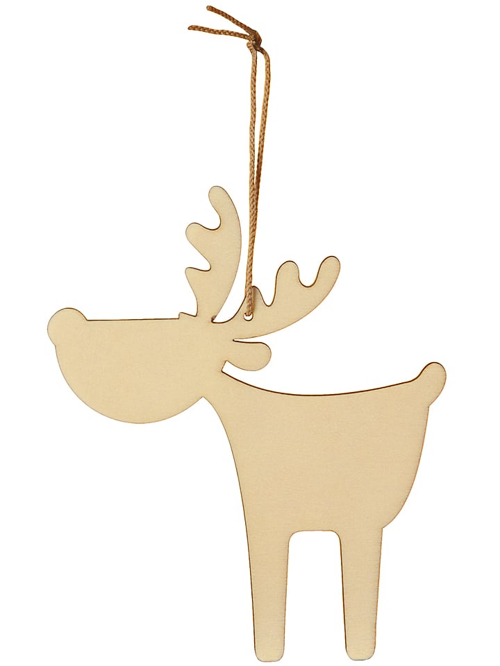 SUNNYSUE Drewniane zawieszki (6 szt.) rozmiar: onesize