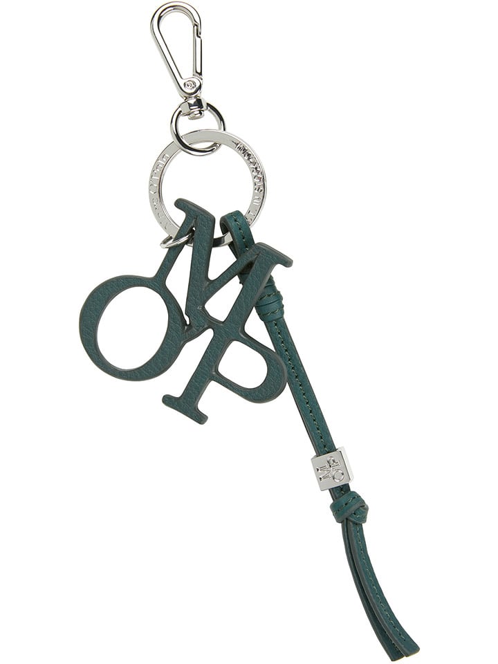 Marc O´Polo Skórzany brelok w kolorze morskim do kluczy rozmiar: onesize