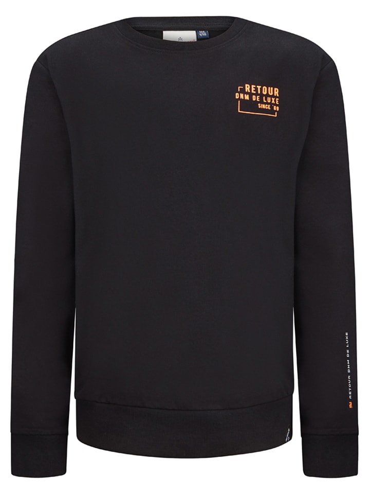 Retour Bluza "Borya" w kolorze czarnym rozmiar: 170/176