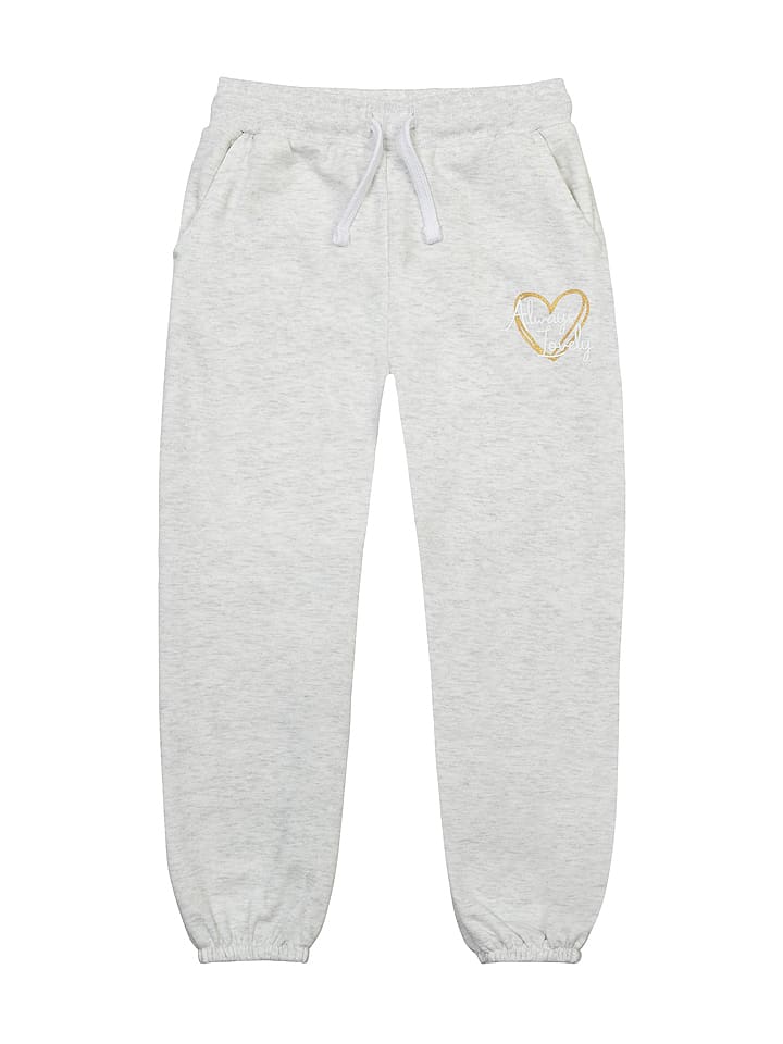 Minoti Spodnie dresowe w kolorze szarym rozmiar: 104/110