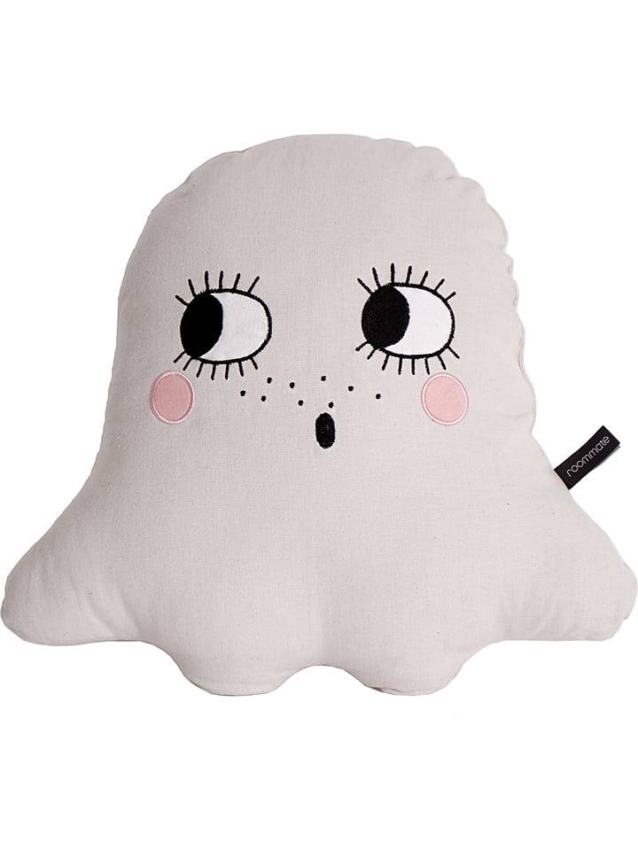 roommate Poduszka "Ghost" w kolorze kremowym - 42 x 42 cm rozmiar: onesize