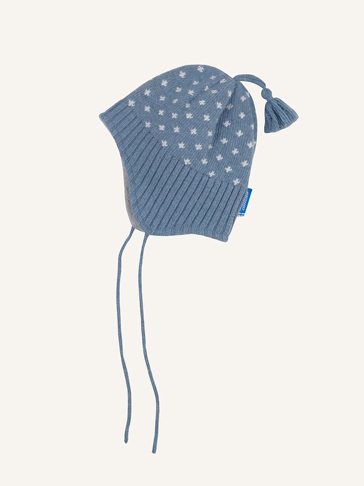 finkid Czapka "Tilkka" w kolorze niebieskim rozmiar: 48-50 cm