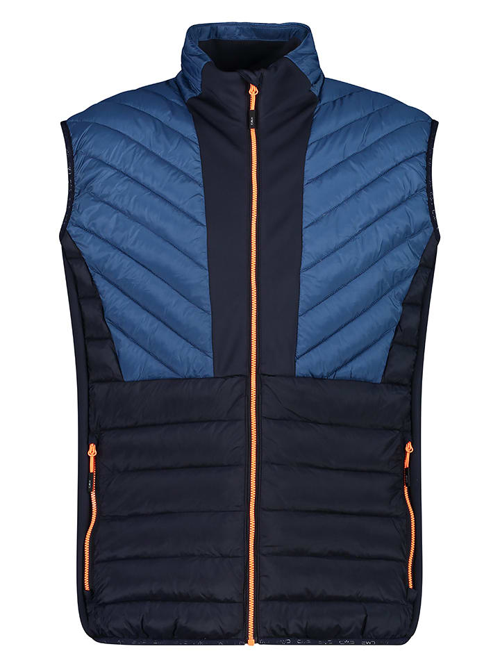 CMP Kamizelka funkcyjna w kolorze niebiesko-czarnym rozmiar: 48