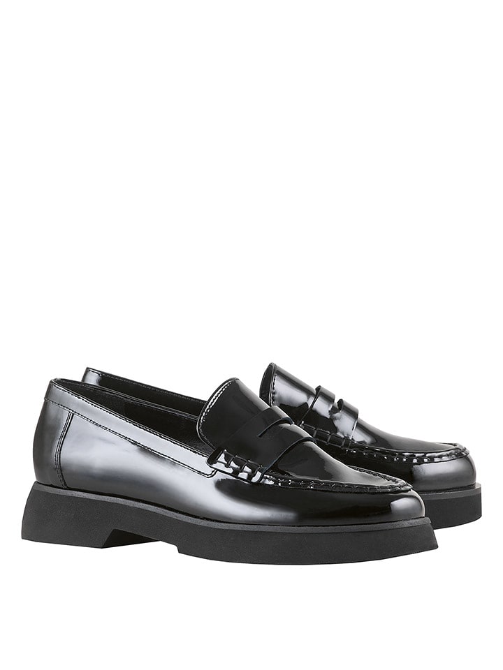 Högl Slippersy "Stanley" w kolorze czarnym rozmiar: 38