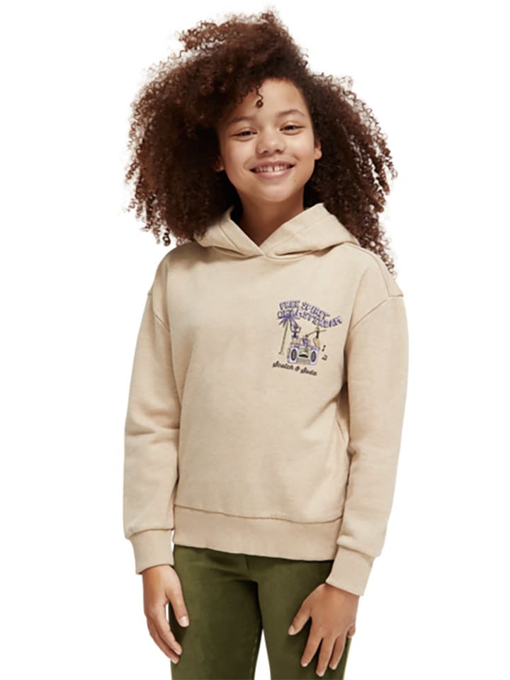 Scotch & Soda Bluza w kolorze beżowym rozmiar: 176