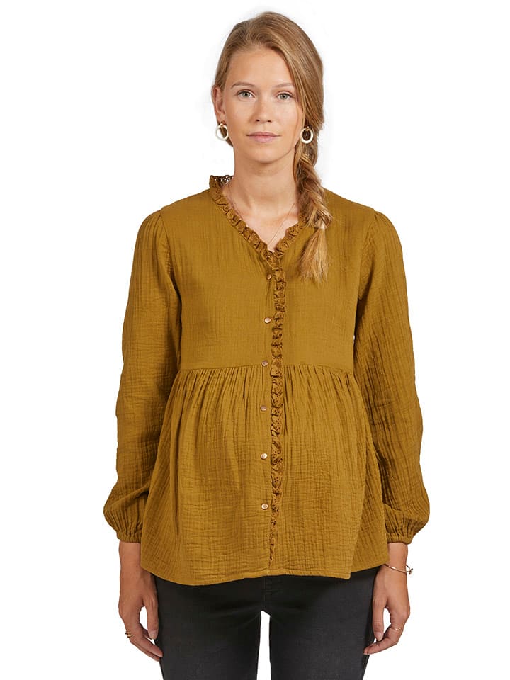 vertbaudet Bluzka w kolorze musztardowym rozmiar: 40