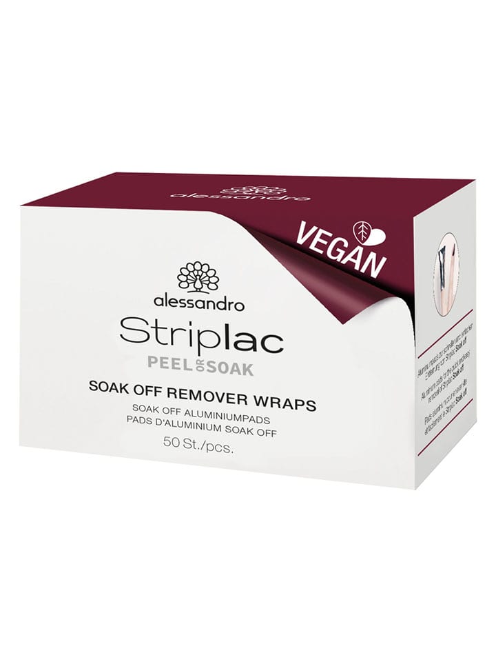 alessandro Płatki (50 szt.) do usuwania lakieru Striplack rozmiar: onesize
